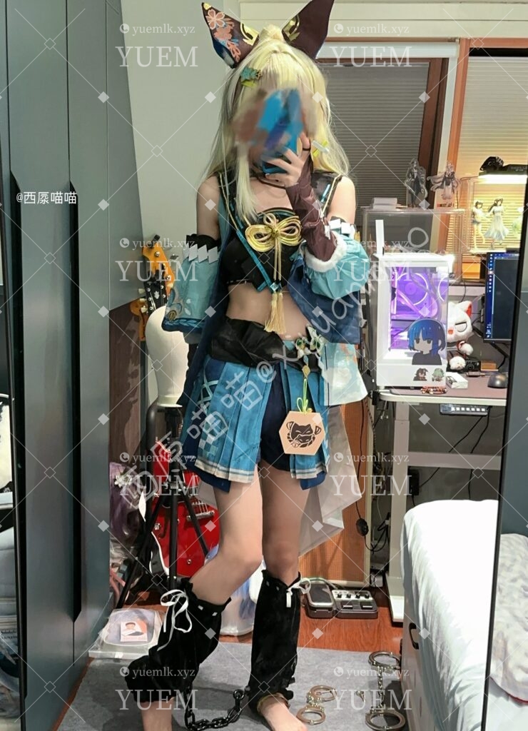 #coser# 绮良良~被抓住啦 套图22张镣铐-月梦社区-YUEM-视频-束缚-Fettered-链结-脚镣-手铐-镣铐玩具月梦社区