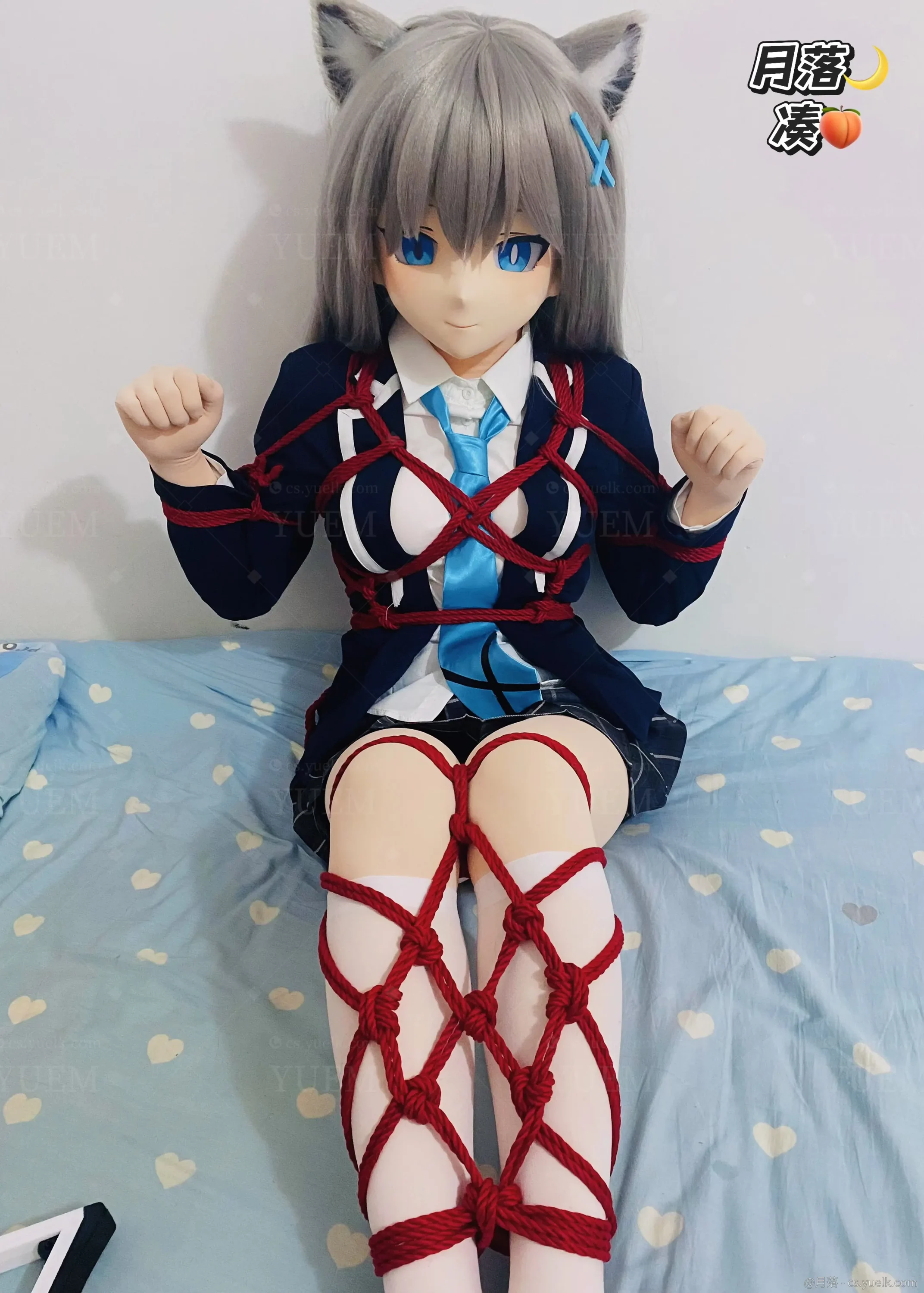 七夕快乐！（挨捆中）镣铐-月梦社区-YUEM-视频-束缚-Fettered-链结-脚镣-手铐-镣铐玩具月梦社区