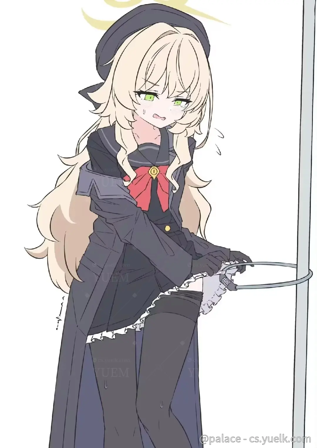 蔚蓝档案.笑面教授的行动限制镣铐-月梦社区-YUEM-视频-束缚-Fettered-链结-脚镣-手铐-镣铐玩具月梦社区