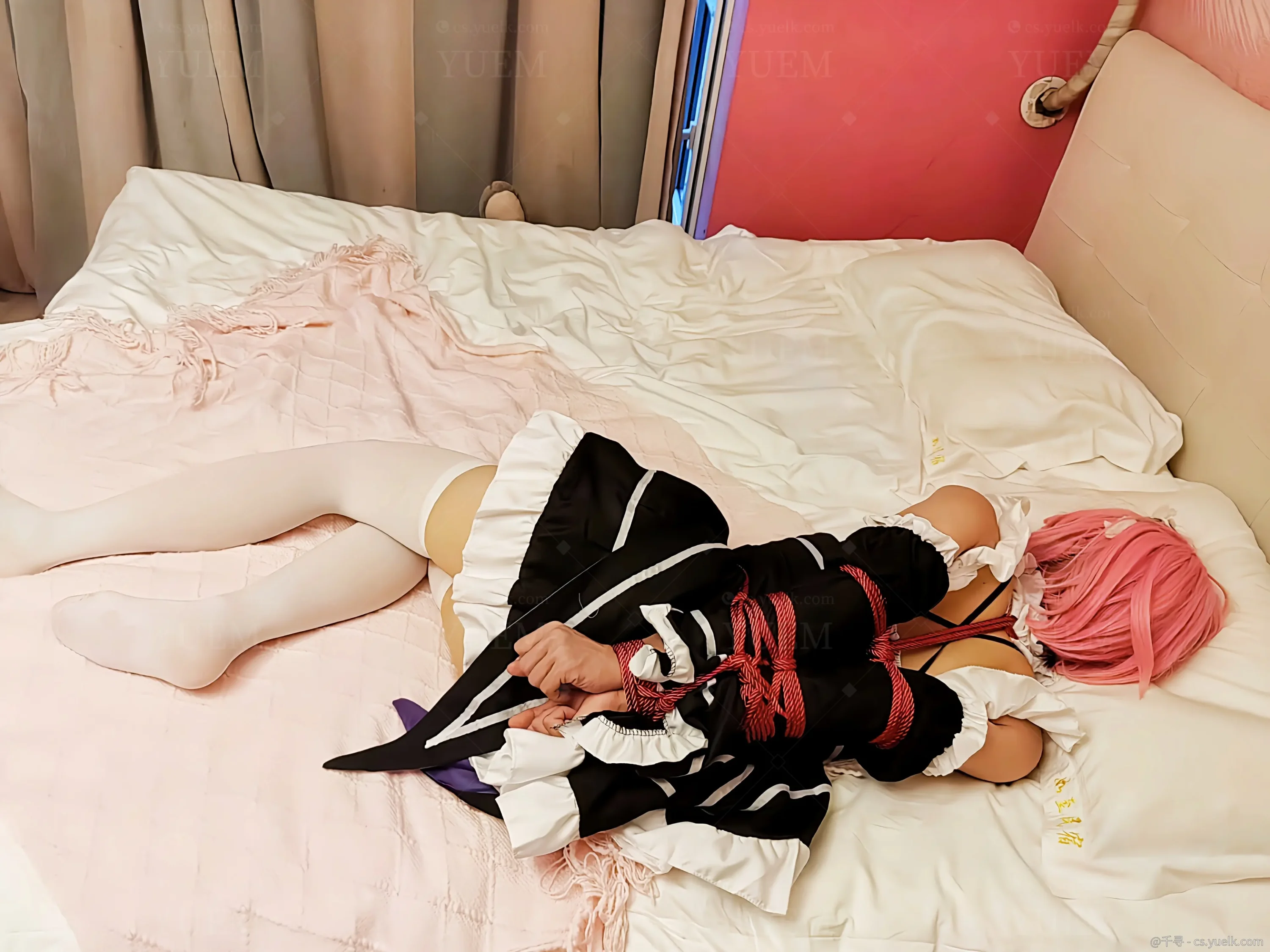 再起不能的小女仆镣铐-月梦社区-YUEM-视频-束缚-Fettered-链结-脚镣-手铐-镣铐玩具月梦社区